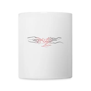 Love line - Mug - white - Front