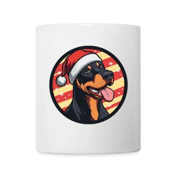 Doberman Dog Christmas Christmas - Mug - white - Front