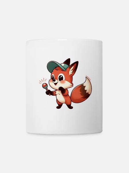 FOX 4 - Tasse - Weiß