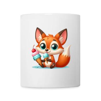 FOX 8 - Tasse - Weiß - Vorne