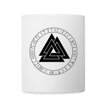 Valknut Viking Symbol - Mug - white - Front