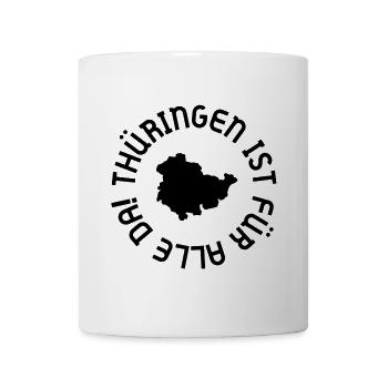 Thuringia is there for EVERYONE - Mug - white - Front