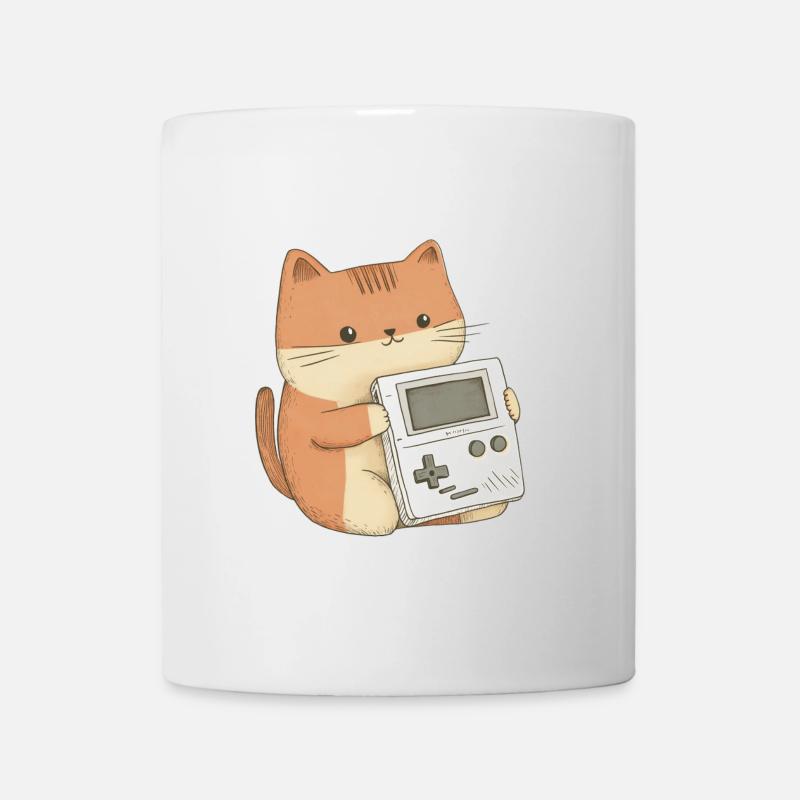 Geek cat - Mug - white