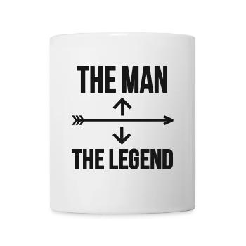 L’homme La légende Mallesprüche - Mug blanc - blanc - Devant