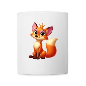 fox queen - Mug blanc - blanc - Devant