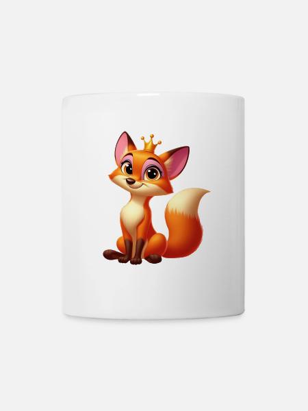 Fox Queen - Mug - white