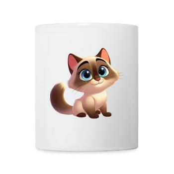 siamois 17 - Mug blanc - blanc - Devant