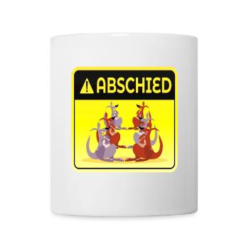 ABSCHIED KOLLEGEN TEAM GRUPPE - KÄNGURUS - Tasse - Weiß - Vorne