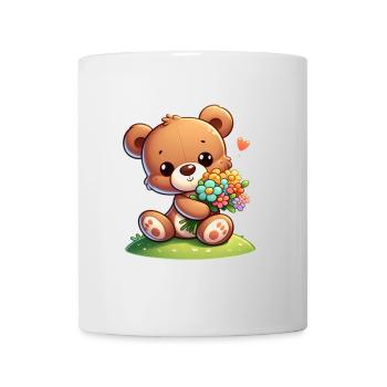 teddy bear 5 - Mug blanc - blanc - Devant