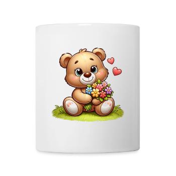 teddy bear 3 - Mug blanc - blanc - Devant