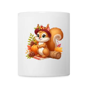 Squirell Autumn - Mug - white - Front