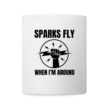 Electrician Lineman Electrical Technician Engineer - Mug - white - Front