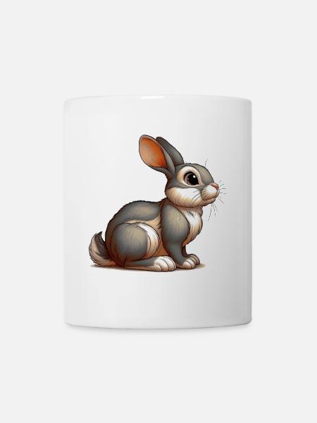 Lapin - Mug blanc - blanc