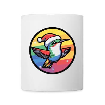 Hummingbird Bird Christmas Christmas - Mug - white - Front