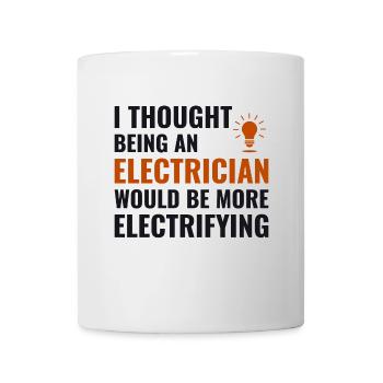 Electrician Humor Electrical Technician Engineer - Mug - white - Front