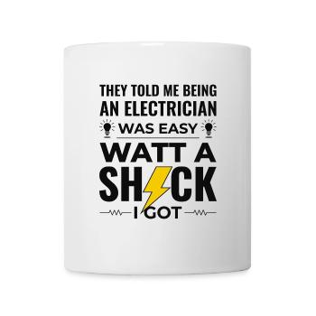 Electrician Humor Electrical Technician Engineer - Mug - white - Front