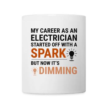Electrician Humor Electrical Technician Engineer - Mug - white - Front