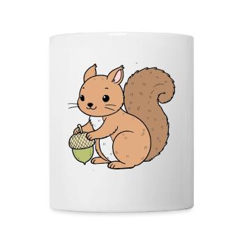 EIchhörnchen - Tasse - Weiß - Vorne