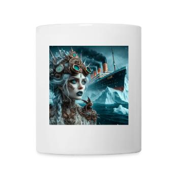 Steampunk Mermaid Titanic - Mug - white - Front