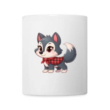 Wolf 7 - Tasse - Weiß - Vorne