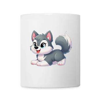 Wolf 15 - Tasse - Weiß - Vorne
