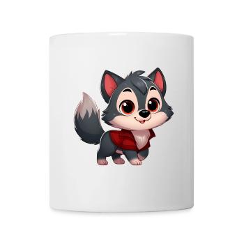 Wolf 4 - Tasse - Weiß - Vorne