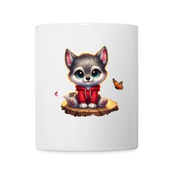 Wolf 10 - Tasse - Weiß - Vorne
