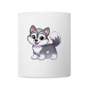 Wolf 12 - Tasse - Weiß - Vorne