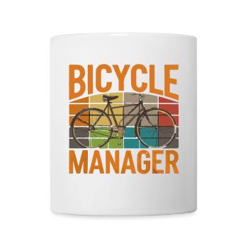 Vintage Bicycle Manager - Mug - white - Front