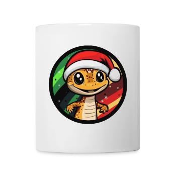 Lizard Christmas Christmas - Mug - white - Front
