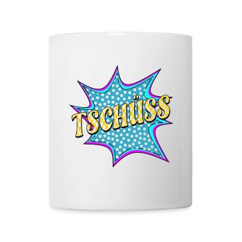 ABSCHIED TSCHÜSS - Tasse - Weiß - Vorne