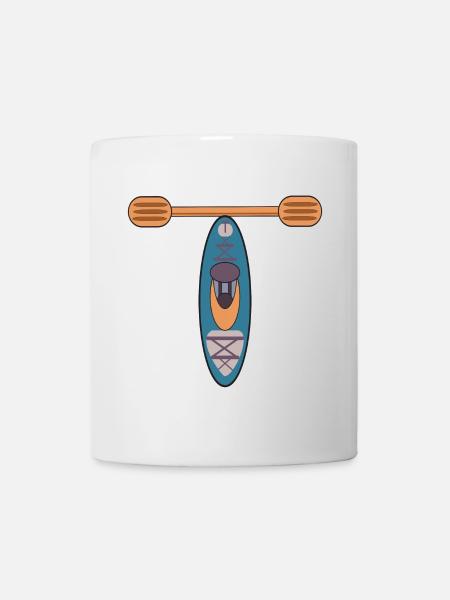 LETTRE T - KAYAK - Mug blanc - blanc