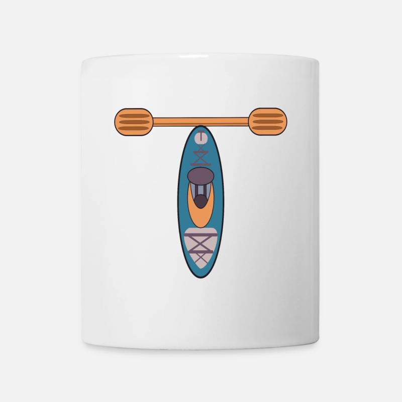 LETTRE T - KAYAK - Mug blanc - blanc