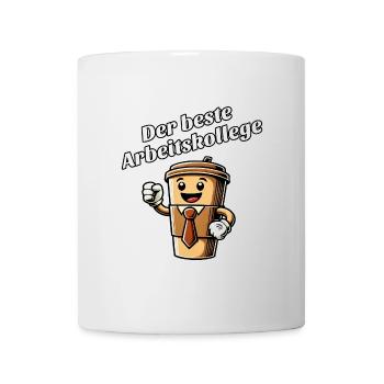 Bester Arbeitskollege - Tasse - Weiß - Vorne