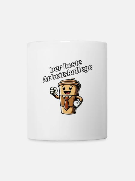 Bester Arbeitskollege - Tasse - Weiß