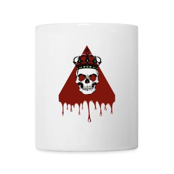 Tête de mort - Mug blanc - blanc - Devant