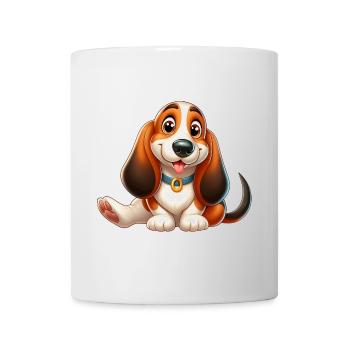 Basset 8 - Mug - white - Front