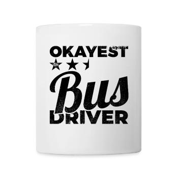 Mediocre bus driver - Mug - white - Front