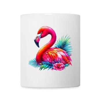 Flamingo - Mug - white - Front