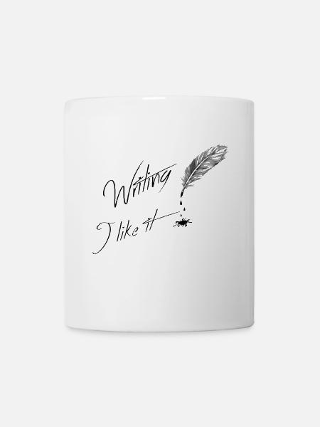 Writing i like it - Mug blanc - blanc
