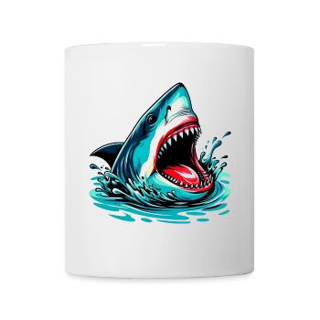 Hai - Tasse - Weiß - Vorne