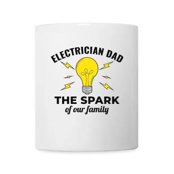 Elektriker Vater Elektrotechniker Ingenieur - Tasse - Weiß - Vorne