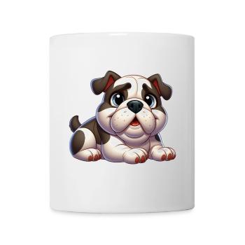 English Bulldog 3 - Mug - white - Front