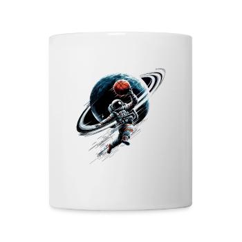 Basketball Astronaut Spaceman Gift - Mug - white - Front