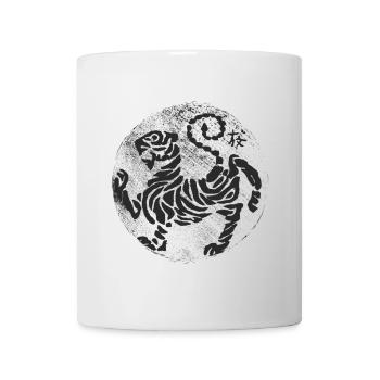 Tora No Maki (noir) - Mug blanc - blanc - Devant