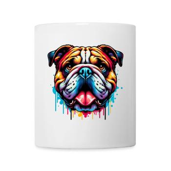English Bulldog Dog - Mug - white - Front
