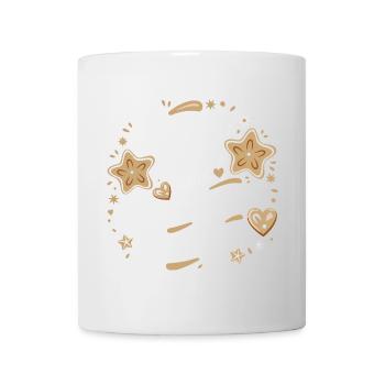Peace, Love, and Christmas Cookies - Mug - white - Front