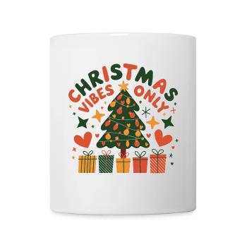 Christmas Vibes Only - Mug - white - Front