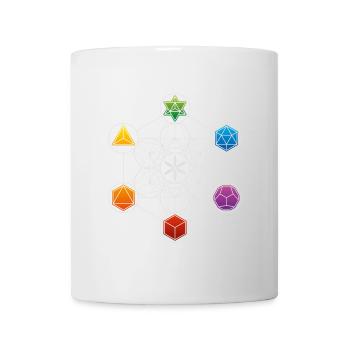 Platons Körper - Tasse - Weiß - Vorne