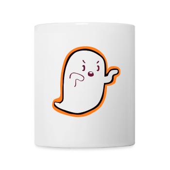 Kawaii Ghost – Cute Halloween Design - Mug - white - Front